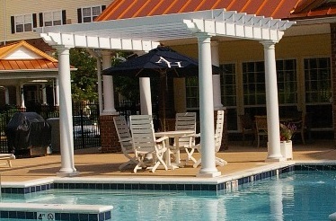 pergola-1 Douglas Aquatics, is Central Virginia’s premier full-service custom pool, spa and fountain construction firm serving Richmond, Charlottesville, Williamsburg, and the Hampton Roads surrounding areas.