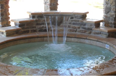 waterfall-bucket-1 Douglas Aquatics, is Central Virginia’s premier full-service custom pool, spa and fountain construction firm serving Richmond, Charlottesville, Williamsburg, and the Hampton Roads surrounding areas.