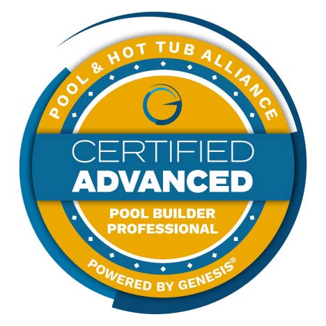 Pool & Hot Tub Alliance Certified Advanced Pool Builder and Professional Badge